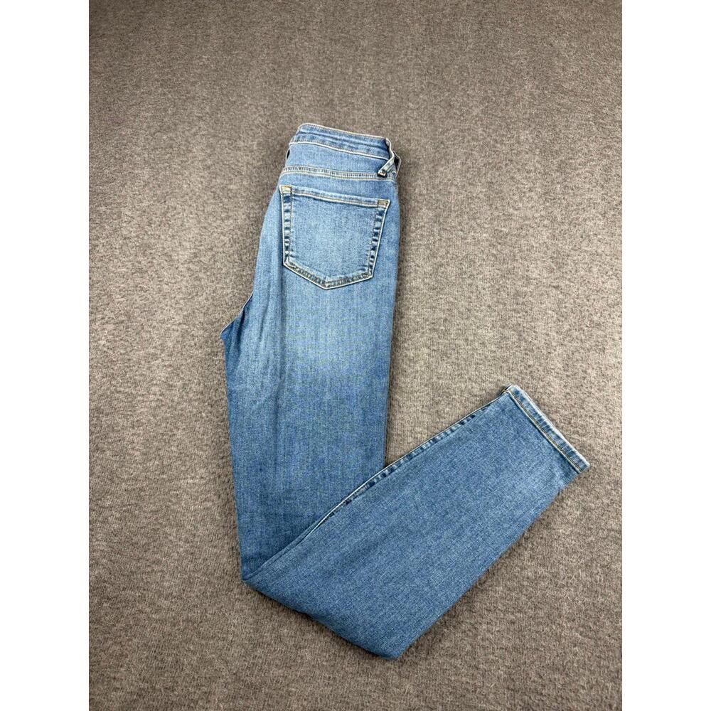 Forever‎ 21 Women's Skinny Ripped Blue Jeans Size 27